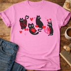 Valentine Cats T-Shirt
