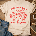 Dance, Dance, Dance Meow T-Shirt