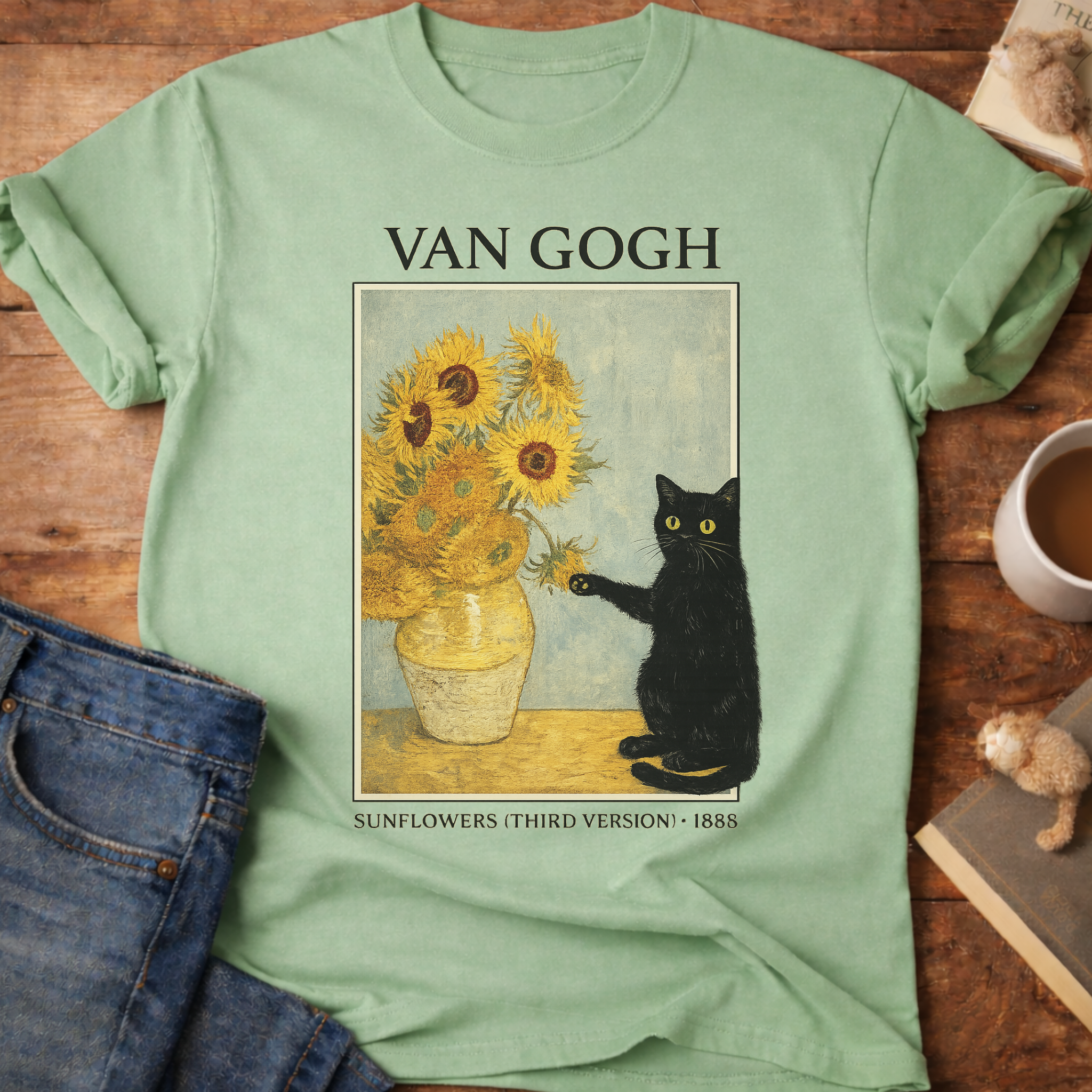 Art Sunflowers T-Shirt