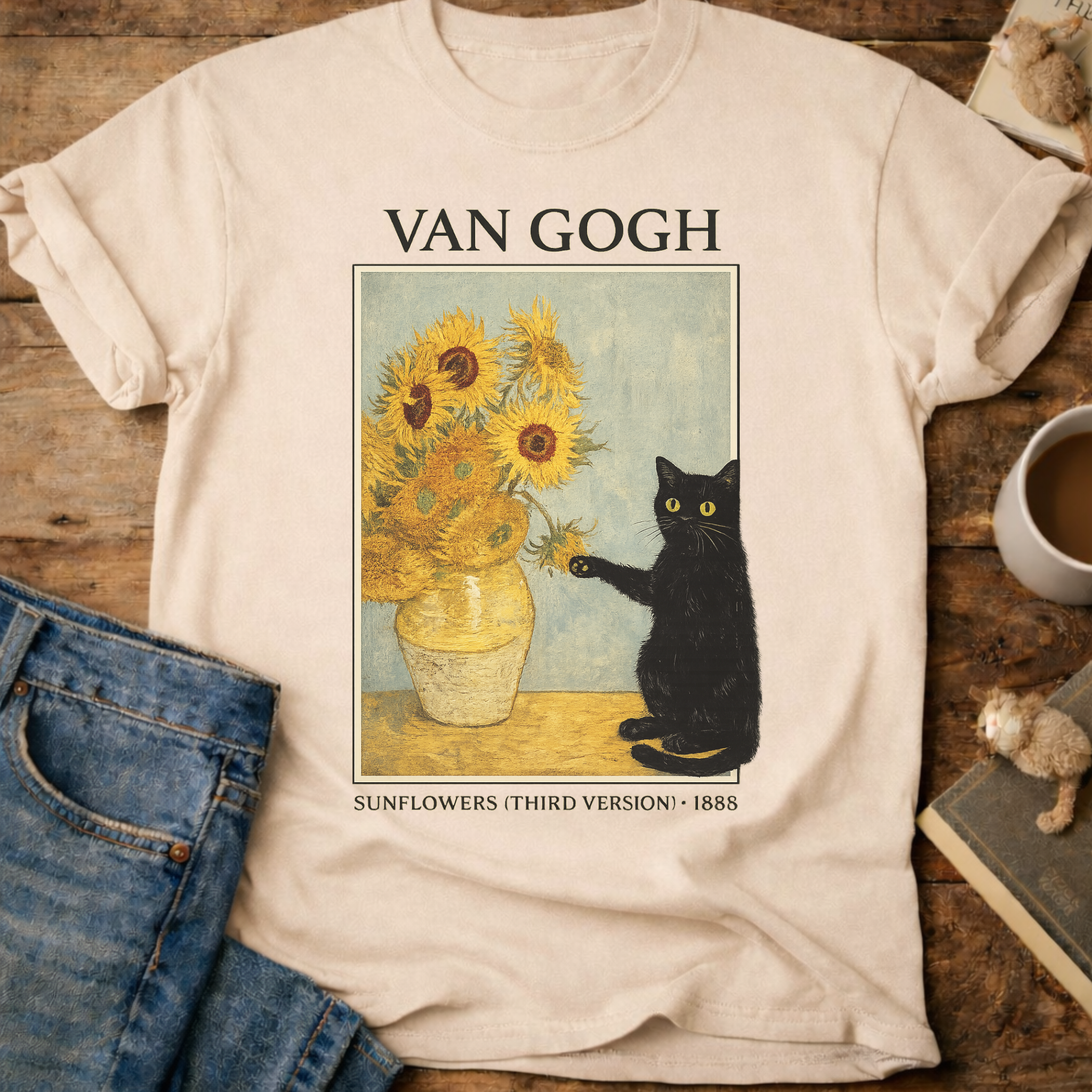 Art Sunflowers T-Shirt