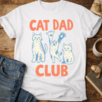 Cat Dad Club T-Shirt
