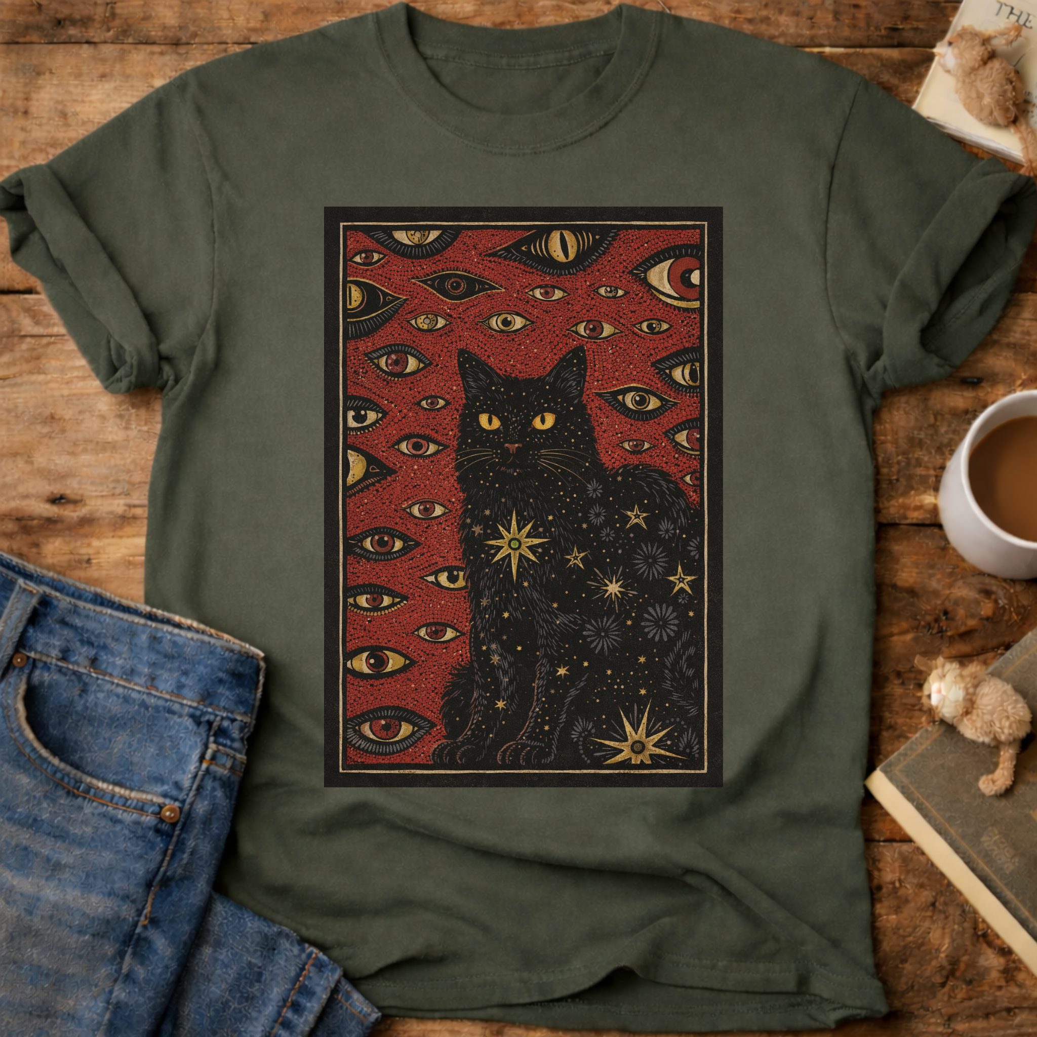Black Cat Magick T‑Shirt