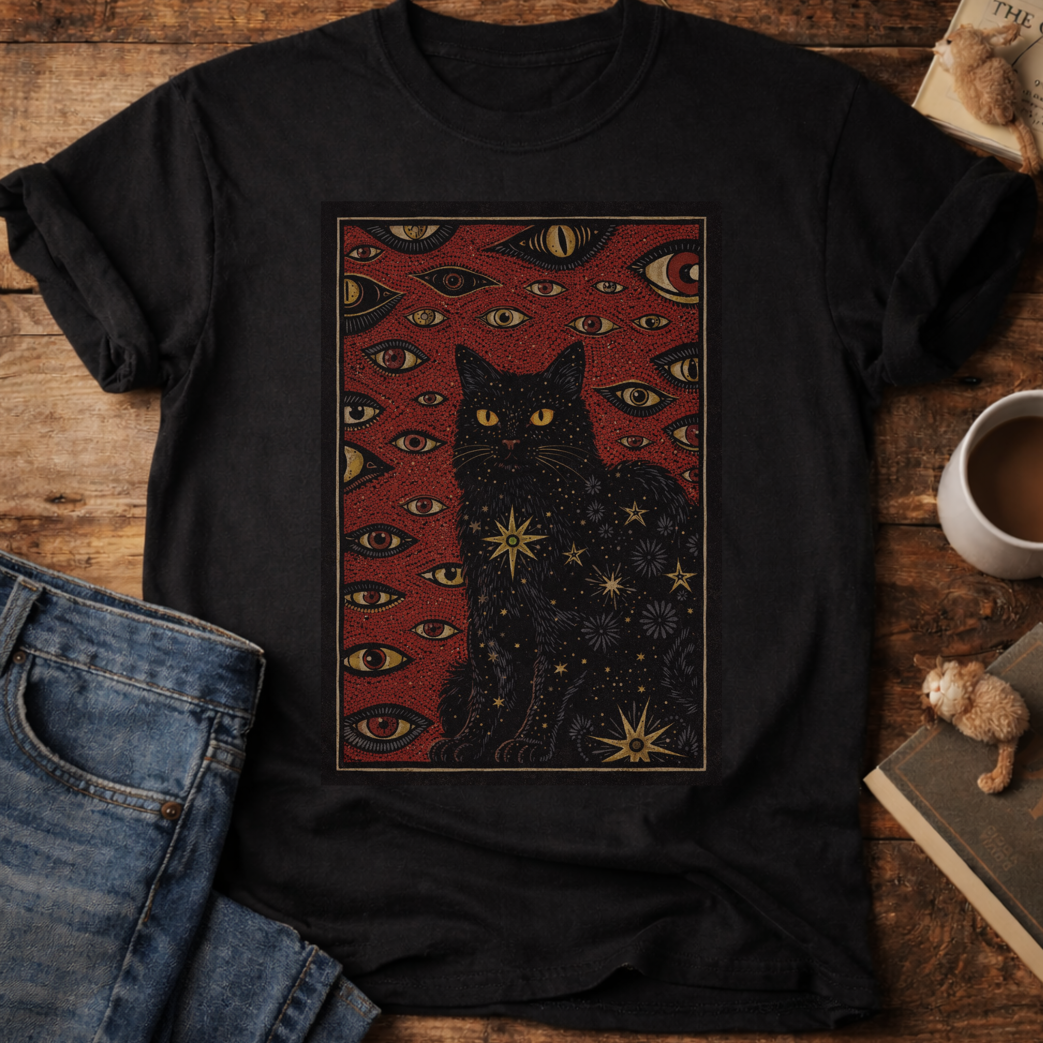 Black Cat Magick T‑Shirt