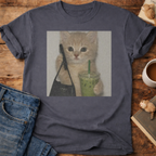 Cute Cat with Matcha T-Shirt