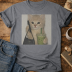 Cute Cat with Matcha T-Shirt