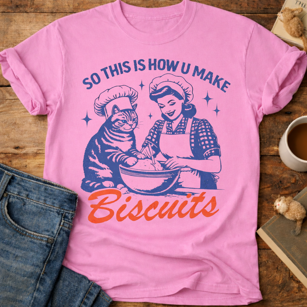 So This Is How U Make Biscuits T-Shirt