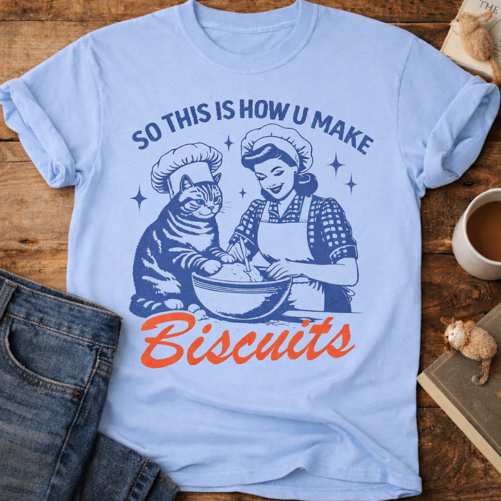 So This Is How U Make Biscuits T-Shirt