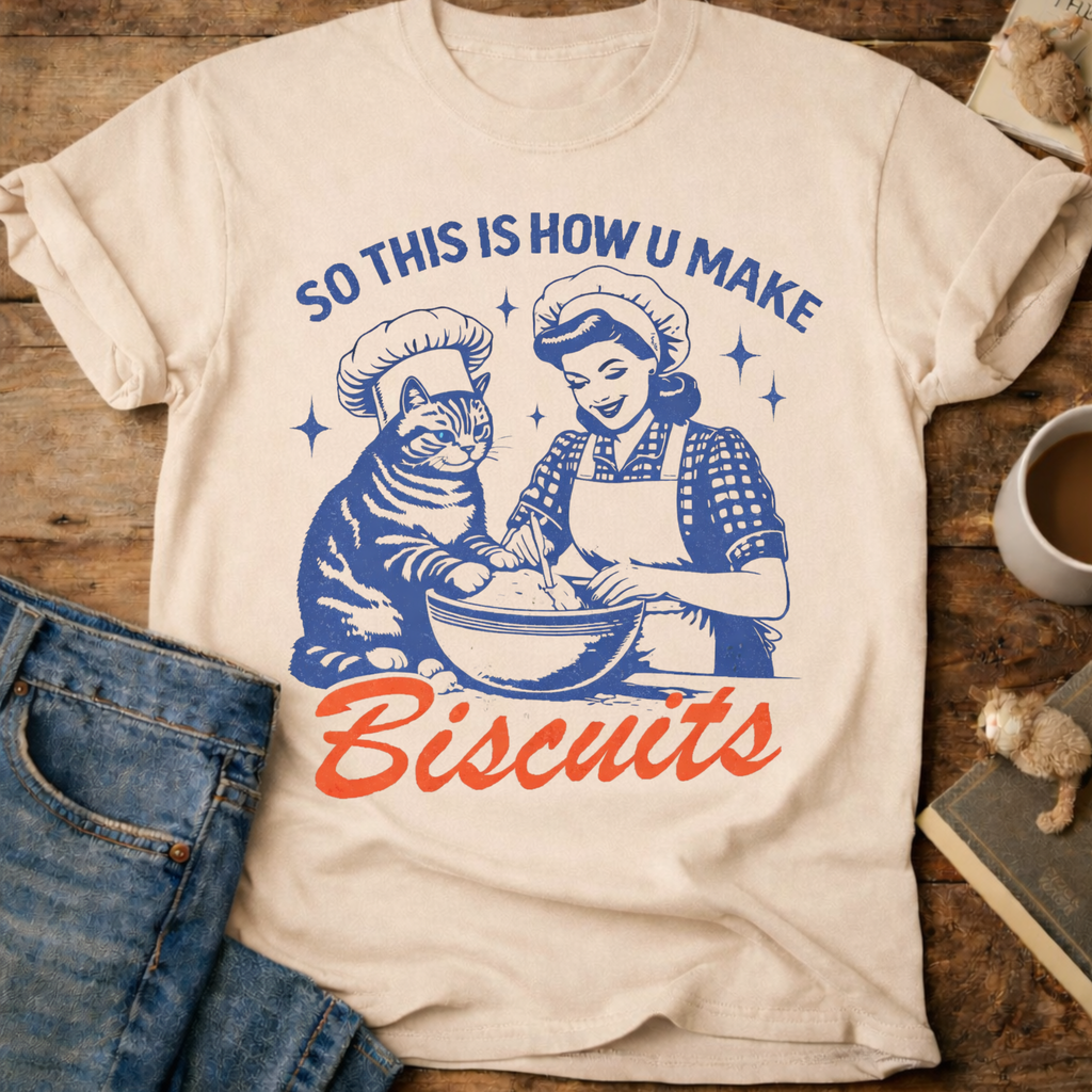 So This Is How U Make Biscuits T-Shirt