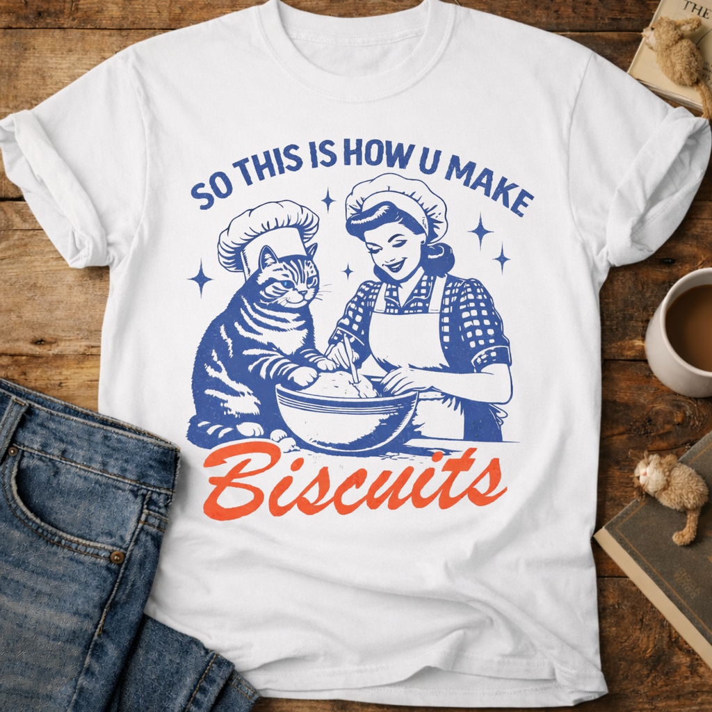 So This Is How U Make Biscuits T-Shirt