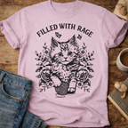 Filled With Rage Cat T-Shirt