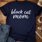 Black Cat Mom T-Shirt