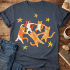 Orange Cats Dancing T-Shirt