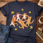 Orange Cats Dancing T-Shirt