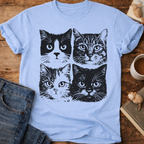 Cat Faces T-Shirt