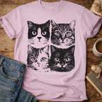 Cat Faces T-Shirt
