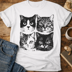 Cat Faces T-Shirt