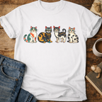 Cute Colorful Cats T-Shirt