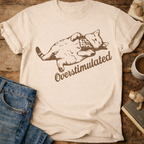 Overstimulated Cat T-Shirt
