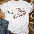 Overstimulated Cat T-Shirt