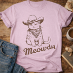 Meowdy Cowboy Cat T-Shirt