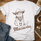 Meowdy Cowboy Cat T-Shirt