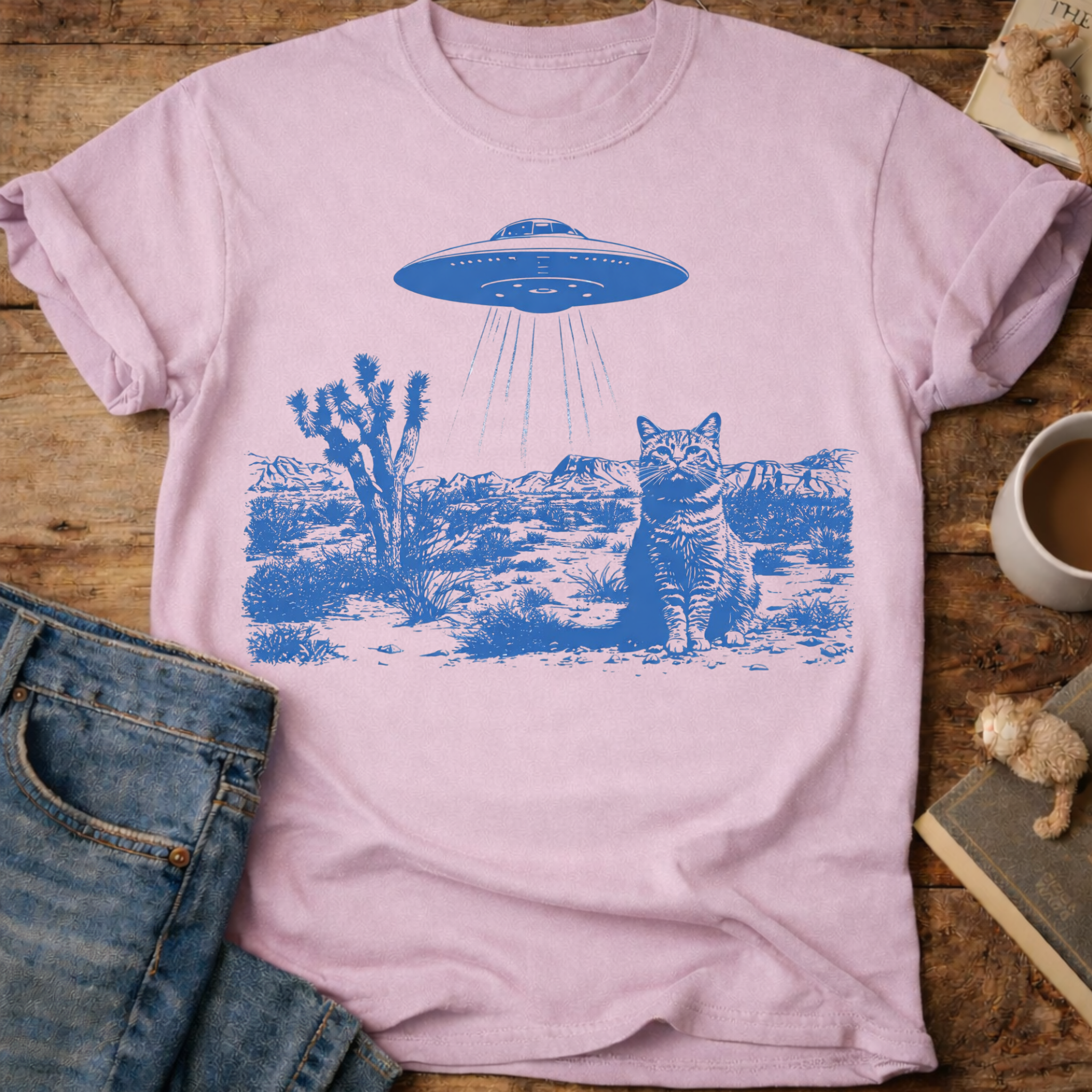 Cat In The Desert T-Shirt