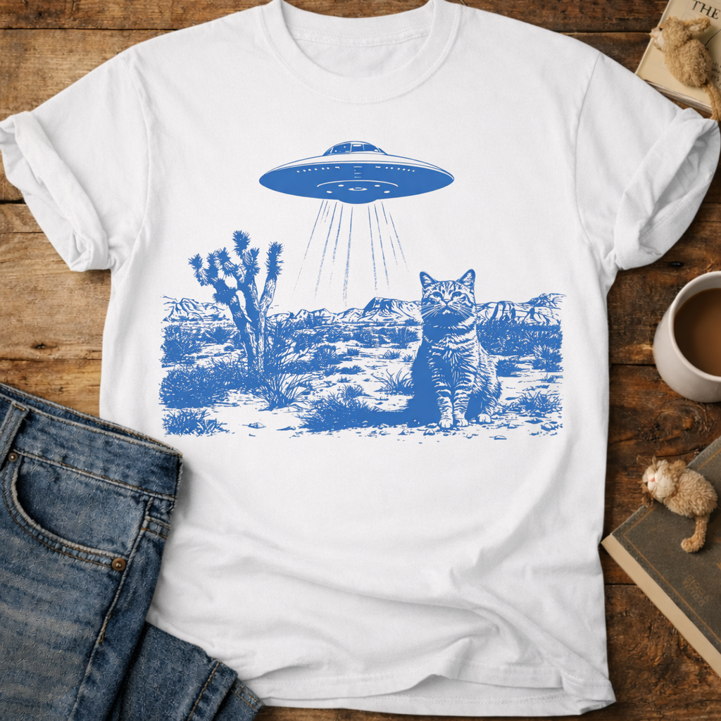 Cat In The Desert T-Shirt