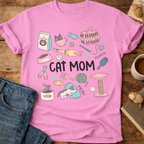 Cat Care Cat Mom T‑Shirt