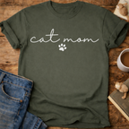 Cat Mom Paw T-Shirt