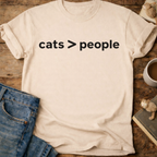 Cats > People T‑Shirt