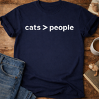 Cats > People T‑Shirt