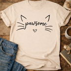 Pawsome Cat T-Shirt