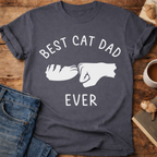 Best Cat Dad Ever T-Shirt
