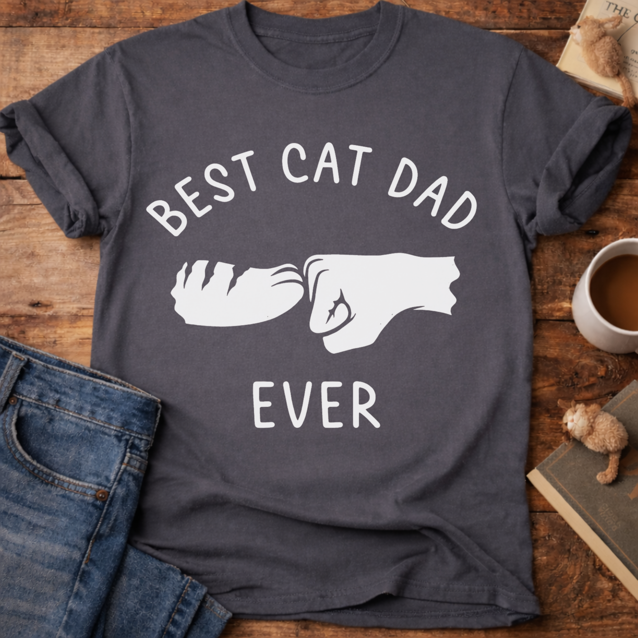 Best Cat Dad Ever T-Shirt