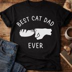 Best Cat Dad Ever T-Shirt