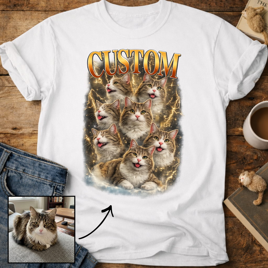 Custom Cat Personalized T-Shirt