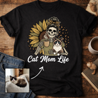 Cat Mom Life Personalized Cat T-Shirt