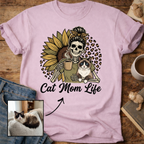Cat Mom Life Personalized Cat T-Shirt