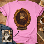 Personalized Royal Cat Portrait T-Shirt