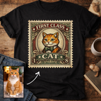 First Class Stamp Custom Personalized Cat T-Shirt