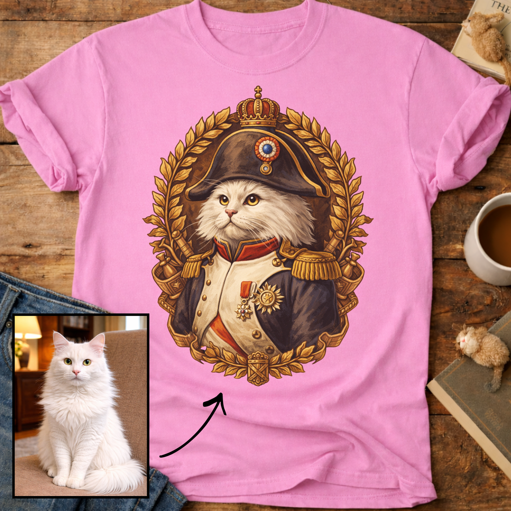 Napoleon Custom Personalized Cat T-Shirt