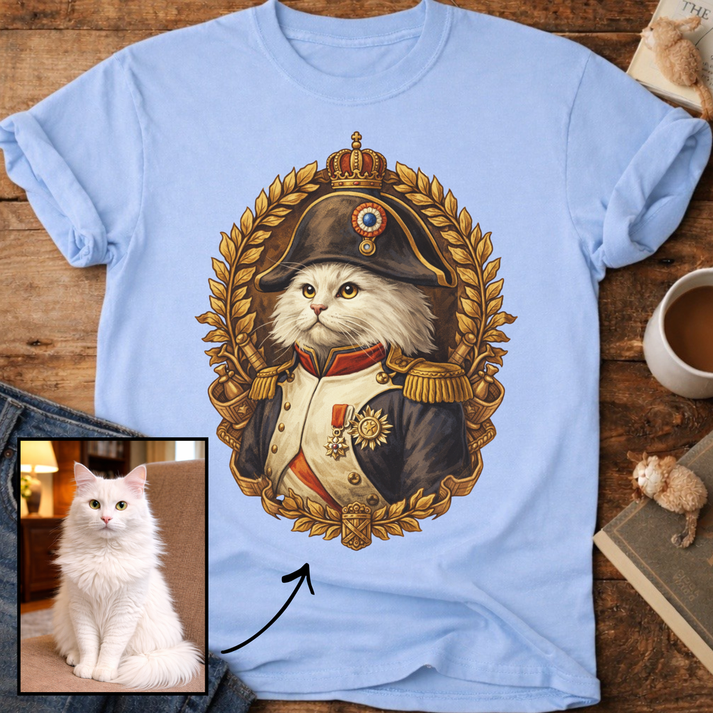 Napoleon Custom Personalized Cat T-Shirt