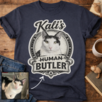 Cat's Human Butler Personalized Custom T-Shirt