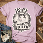 Cat's Human Butler Personalized Custom T-Shirt