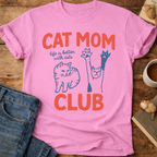 Cat Mom Club T-Shirt