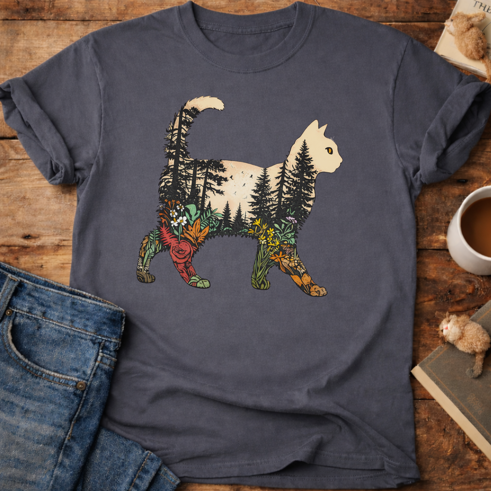 Forest Cat T-Shirt