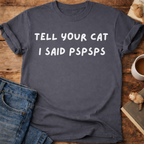 Psspss Cat T-Shirt