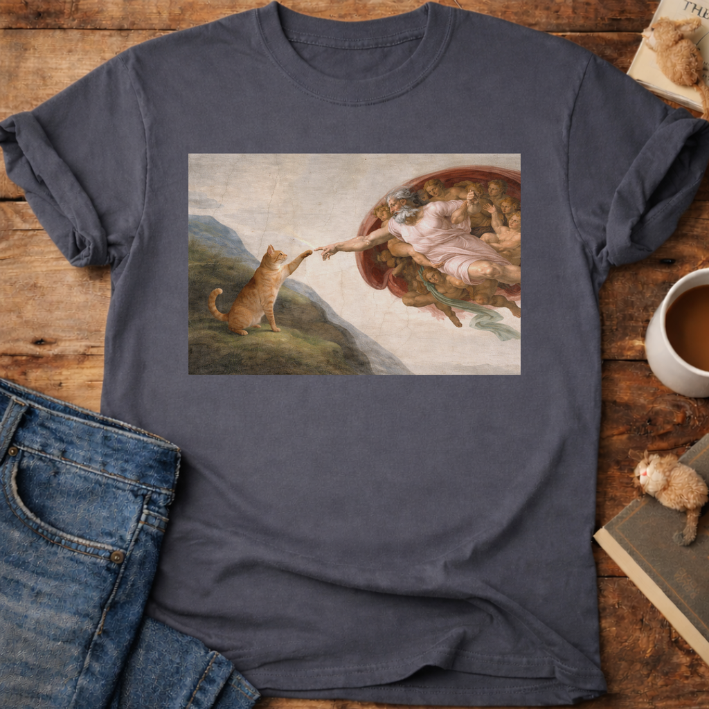 Renaissance Cat T-Shirt