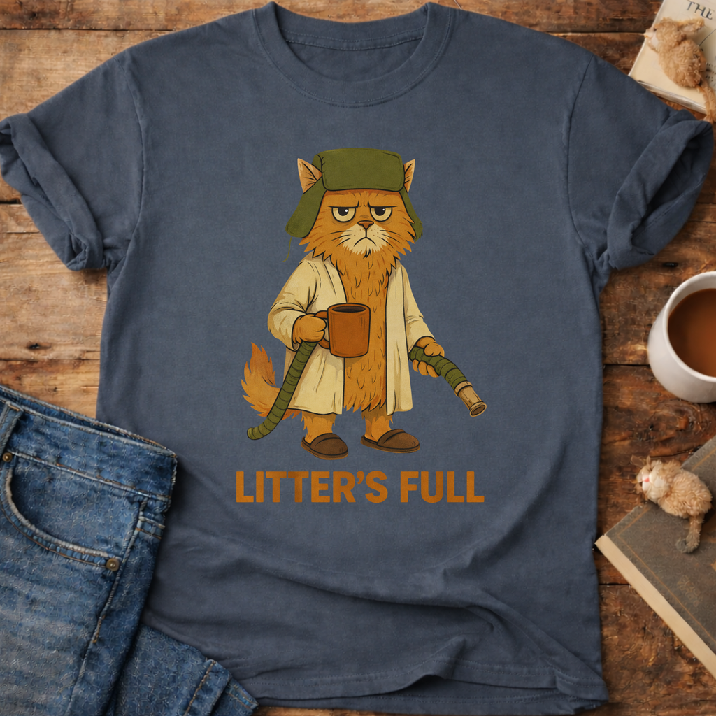 Litter's Full Cat T-Shirt