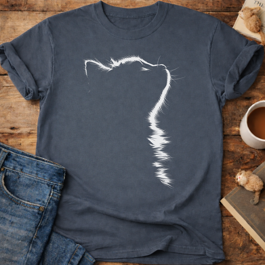 Cat Silhouette T-Shirt